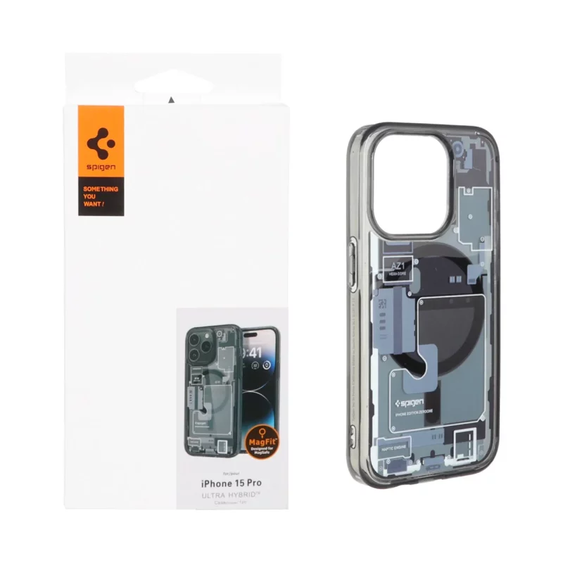 قاب اورجینال Spigen مگ سیف Zero one مدل Apple iPhone 15 Pro - طرح 22 (پک دار) - تصویر 2