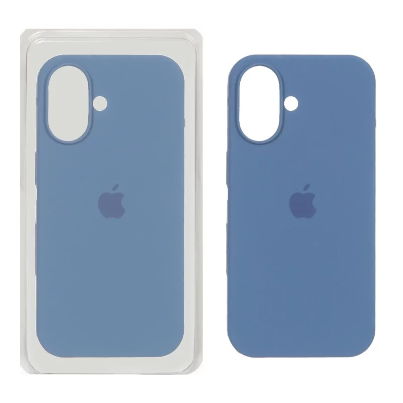قاب سیلیکونی پاک کنی اورجینال Apple iPhone 16 - آبی اقیانوسی (پک اصلی ) - تصویر 2