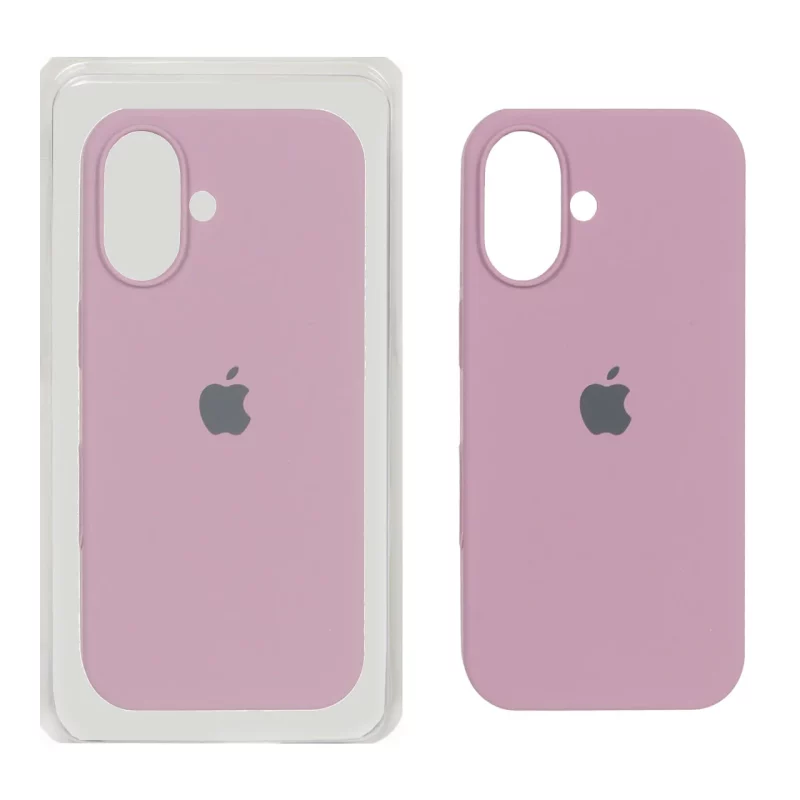قاب سیلیکونی پاک کنی اورجینال Apple iPhone 16 - بنفش کدر (پک اصلی ) - تصویر 2