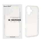 قاب اورجینال پشت سخت شفاف اکلیلی Apple iPhone 16 (پک دار)