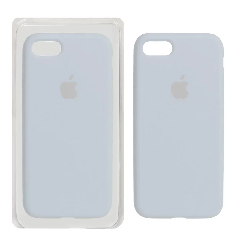 قاب سیلیکونی پاک کنی اورجینال Apple iPhone SE (2020) / iPhone 7 / iPhone 8 - طوسی روشن ( پک اصلی) - تصویر 2