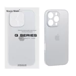 قاب اورجینال PVD ضدخش Magic Mask مدل Apple iPhone 16 Pro - نقره ای (پک دار)