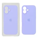 قاب سیلیکونی پاک کنی محافظ لنزدار اورجینال Apple iPhone 16 - یاسی (پک اصلی)