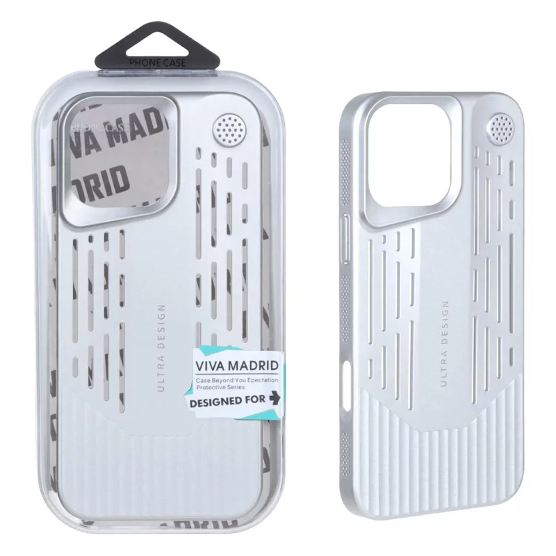 قاب VIVA MADRID معطر Ultra Design مدل Apple iPhone 16 Pro Max - نقره ای (پک دار) - تصویر 2
