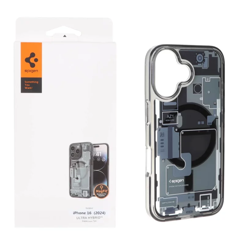 قاب اورجینال Spigen مگ سیف Zero one مدل Apple iPhone 16 - طرح 29 (پک دار) - تصویر 2