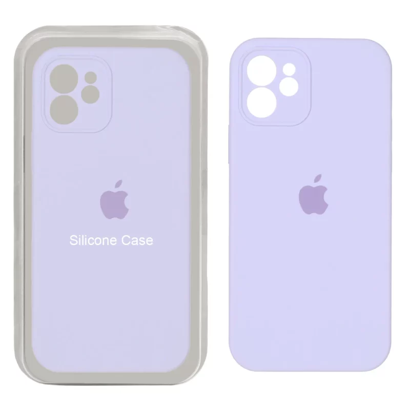 قاب سیلیکونی پاک کنی محافظ لنزدار اورجینال Apple iPhone 12 - یاسی (پک اصلی) - تصویر 2