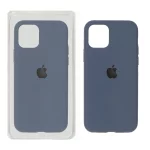 قاب سیلیکونی پاک کنی اورجینال Apple iPhone 11 Pro - سرمه ای (پک اصلی)