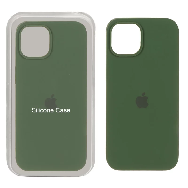 قاب سیلیکونی پاک کنی اورجینال Apple iPhone 13 / iPhone 14 - سبز (پک اصلی) - تصویر 2