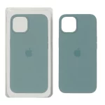 قاب سیلیکونی پاک کنی اورجینال Apple iPhone 13 / iPhone 14 - سبز دریایی (پک اصلی)