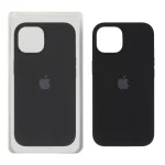 قاب سیلیکونی پاک کنی اورجینال Apple iPhone 15 / iPhone 14 / iPhone 13 - مشکی (پک اصلی)