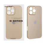 قاب اورجینال PVD ضدخش Magic Mask مدل Apple iPhone 16 Pro Max - طلایی (پک دار)