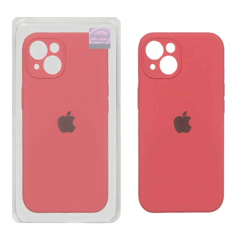 قاب سیلیکونی پاک کنی اورجینال Master Quality مدل Apple iPhone 13 / iPhone 14 - هلویی (پک دار) - تصویر 2