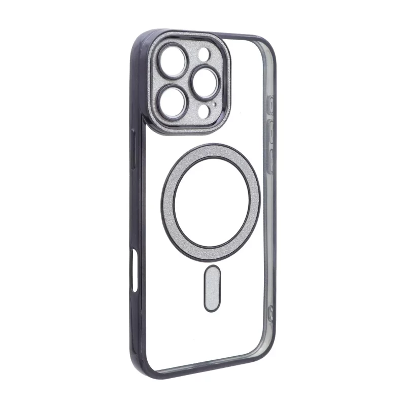 قاب الکترواستاتیک Magsafe اکلیلی Apple iPhone 16 Pro Max - مشکی - تصویر 2