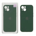 قاب سیلیکونی پاک کنی اورجینال Master Quality مدل Apple iPhone 13 / iPhone 14 - سبز تیره (پک دار)