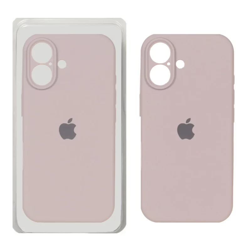 قاب سیلیکونی پاک کنی محافظ لنزدار اورجینال Apple iPhone 16 - کالباسی (پک اصلی) - تصویر 2