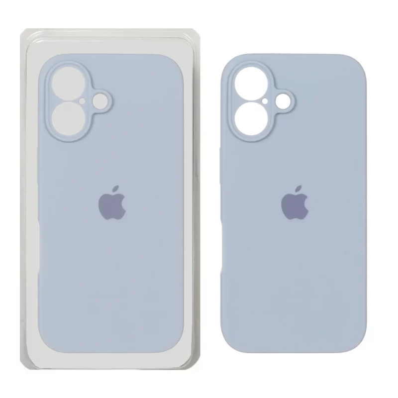 قاب سیلیکونی پاک کنی محافظ لنزدار اورجینال Apple iPhone 16 - فیلی (پک اصلی) - تصویر 2