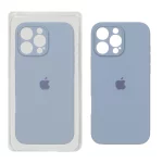 قاب سیلیکونی پاک کنی محافظ لنزدار اورجینال Apple iPhone 16 Pro Max - فیلی (پک اصلی)