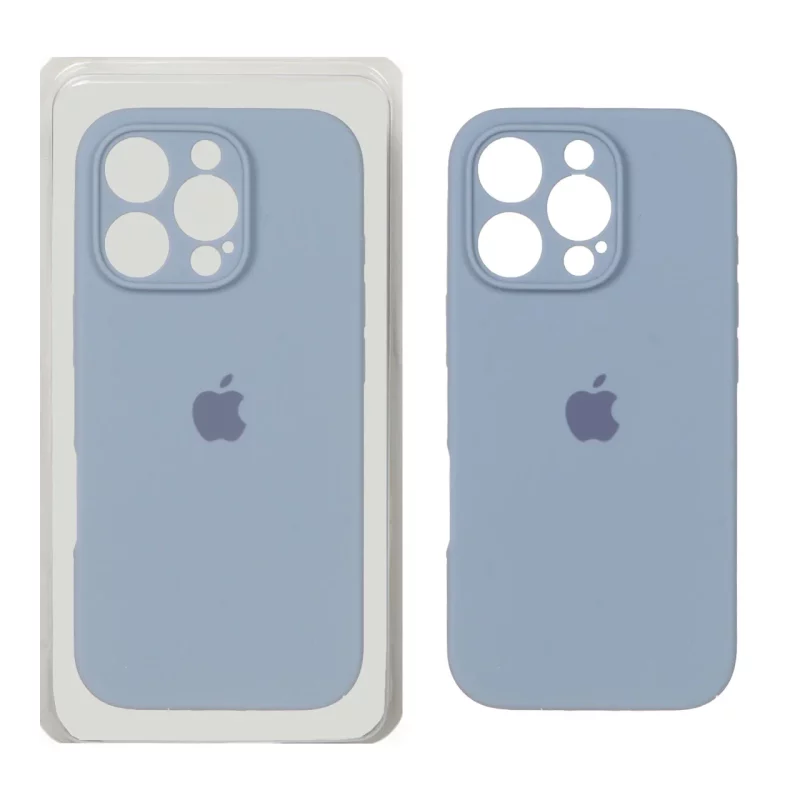 قاب سیلیکونی پاک کنی محافظ لنزدار اورجینال Apple iPhone 16 Pro - فیلی (پک اصلی) - تصویر 2