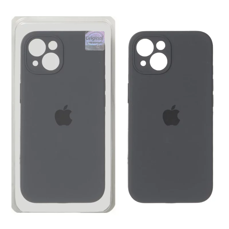 قاب سیلیکونی پاک کنی اورجینال Master Quality مدل Apple iPhone 13 / iPhone 14 - خاکستری (پک دار) - تصویر 2
