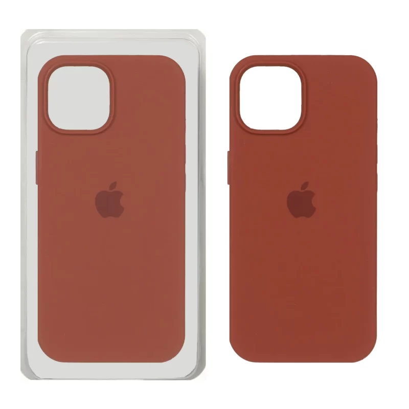 قاب سیلیکونی پاک کنی اورجینال Apple iPhone 15 / iPhone 14 / iPhone 13 - صحرایی (پک اصلی) - تصویر 2