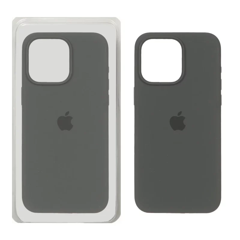 قاب سیلیکونی پاک کنی اورجینال Apple iPhone 15 Pro Max - سبز ارتشی (پک اصلی) - تصویر 2
