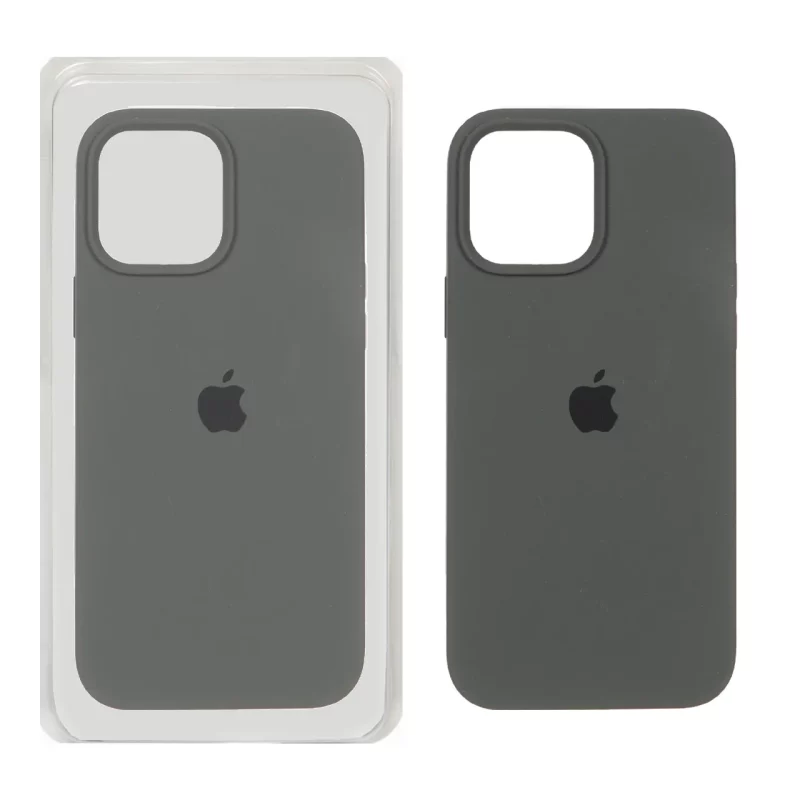 قاب سیلیکونی پاک کنی اورجینال Apple iPhone 13 Pro Max - سبز ارتشی (پک اصلی) - تصویر 2