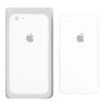 قاب سیلیکونی پاک کنی محافظ لنزدار اورجینال Apple iPhone 6 Plus / iPhone 6s Plus - سفید (پک اصلی)