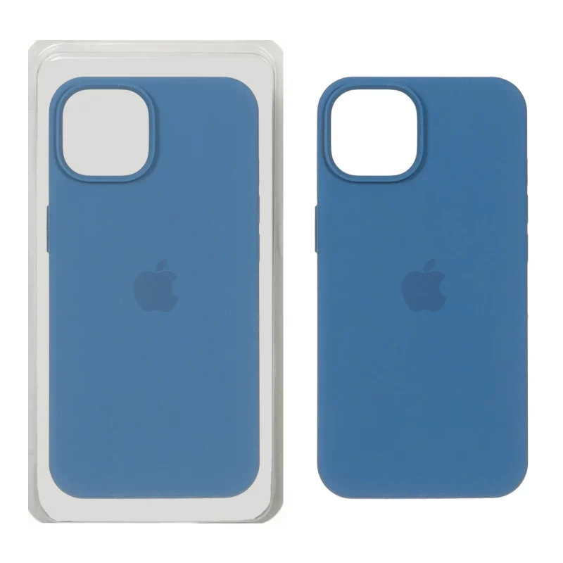 قاب سیلیکونی پاک کنی اورجینال Apple iPhone 13 / iPhone 14 - آبی اقیانوسی کد 1 (پک اصلی) - تصویر 2
