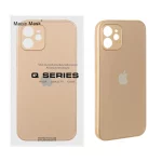 قاب اورجینال PVD ضدخش Magic Mask مدل Apple iPhone 12 - طلایی (پک دار)