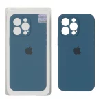 قاب سیلیکونی پاک کنی اورجینال Master Quality مدل Apple iPhone 15 Pro Max - سبز کله غازی (پک دار)