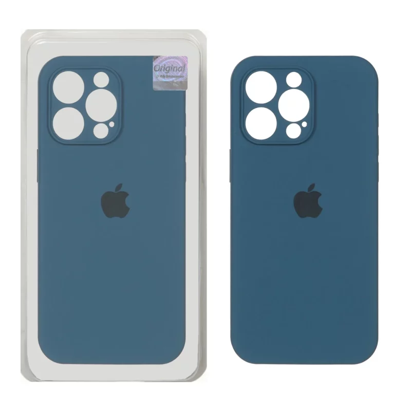 قاب سیلیکونی پاک کنی اورجینال Master Quality مدل Apple iPhone 15 Pro Max - سبز کله غازی (پک دار) - تصویر 2