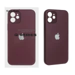 قاب اورجینال PVD ضدخش Magic Mask مدل Apple iPhone 12 - زرشکی (پک دار)