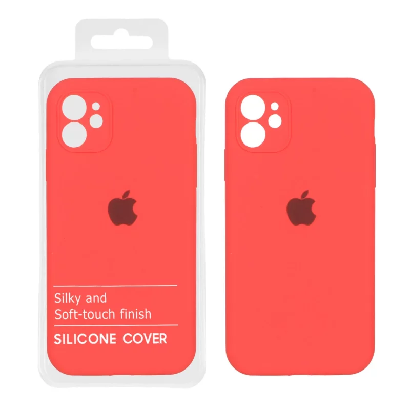 قاب سیلیکونی پاک کنی اورجینال Master Quality مدل Apple iPhone 11 - مرجانی (پک دار) - تصویر 2