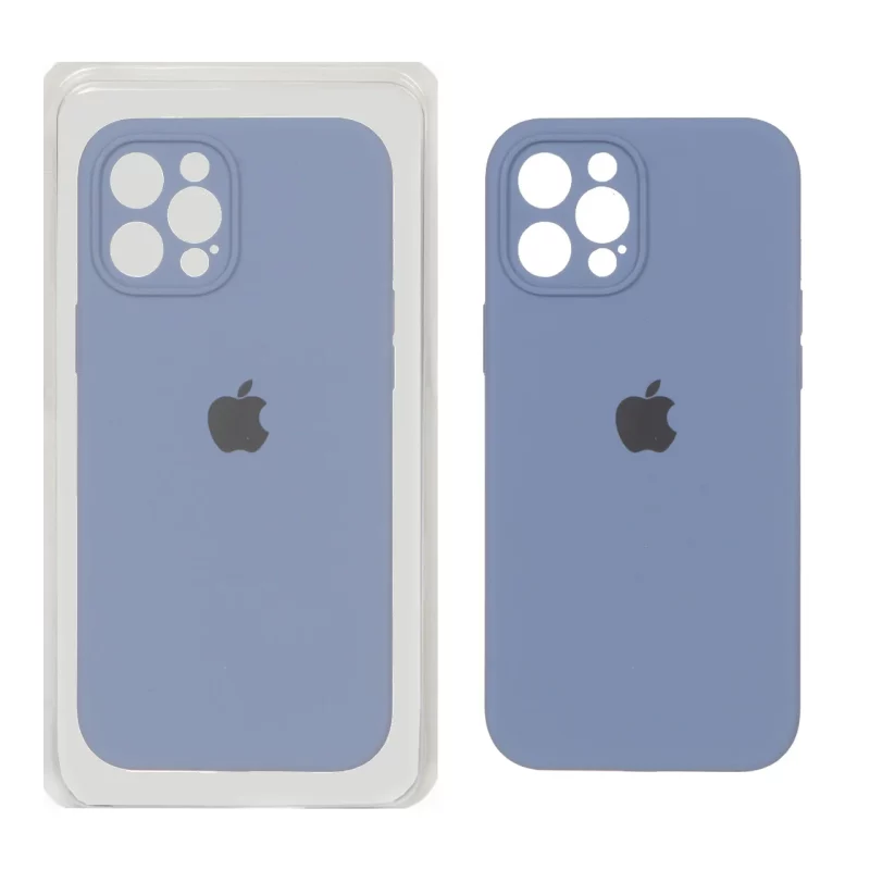 قاب سیلیکونی پاک کنی اورجینال Master Quality مدل Apple iPhone 12 Pro Max - فیلی (پک دار) - تصویر 2