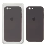 قاب سیلیکونی پاک کنی محافظ لنزدار اورجینال Apple iPhone 6 Plus / iPhone 6s Plus - خاکستری (پک دار)