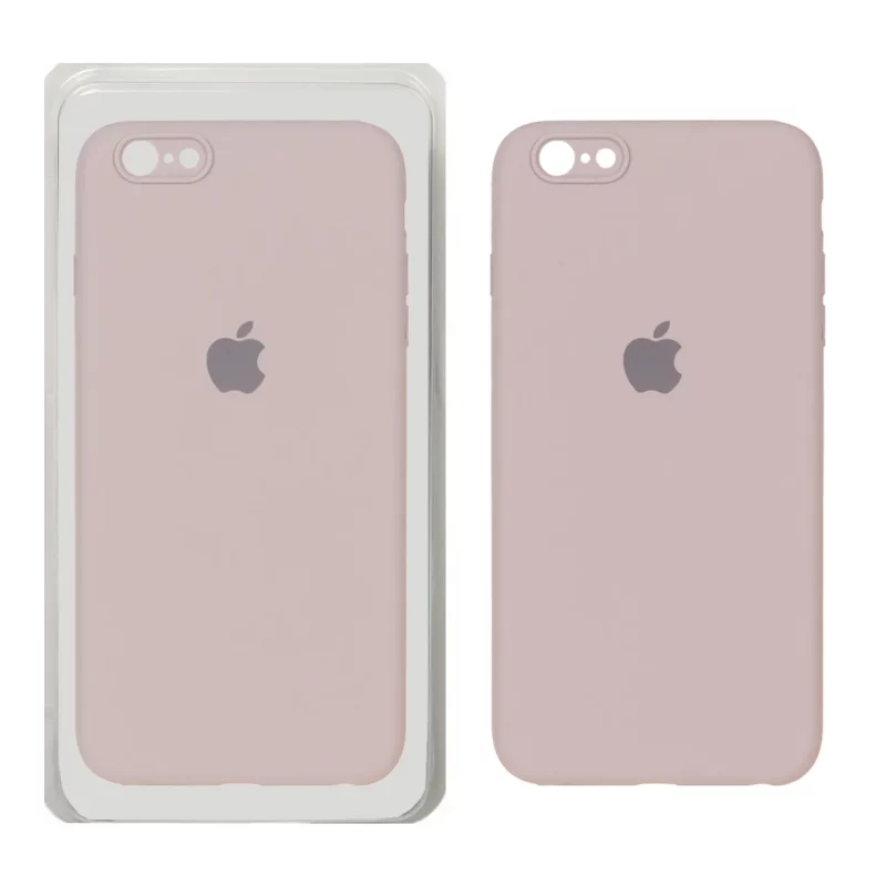 قاب سیلیکونی پاک کنی محافظ لنزدار اورجینال Apple iPhone 6 Plus / iPhone 6s Plus - کالباسی (پک دار) - تصویر 2