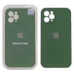 قاب سیلیکونی پاک کنی اورجینال Master Quality مدل Apple iPhone 11 Pro - سبز تیره (پک دار)