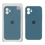 قاب سیلیکونی پاک کنی اورجینال Master Quality مدل Apple iPhone 12 - سبز کله غازی (پک دار)