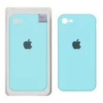 قاب سیلیکونی پاک کنی اورجینال Master Quality مدل Apple iPhone 7 / iPhone 8 / iPhone SE (2020) - سبزآبی (پک دار)