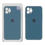 قاب سیلیکونی پاک کنی اورجینال Master Quality مدل Apple iPhone 11 Pro Max - سبز کله غازی (پک دار)