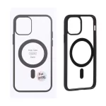 قاب شفاف Apple iPhone 11 Pro با قابلیت شارژ MagSafe - مشکی (پک دار)