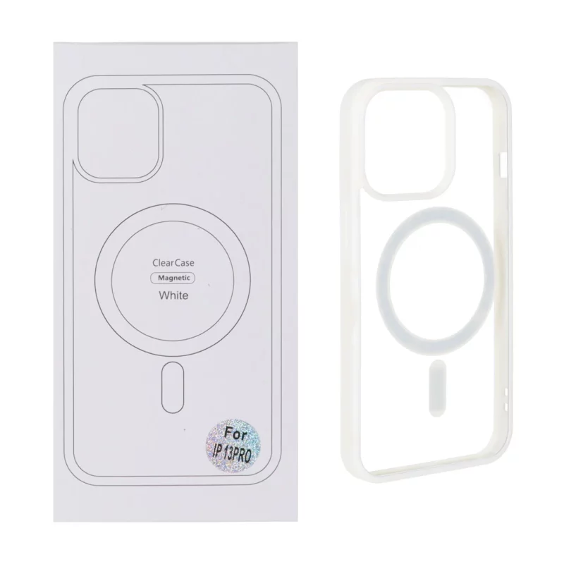 قاب شفاف Apple iPhone 13 Pro با قابلیت شارژ MagSafe - سفید (پک دار) - تصویر 2