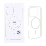 قاب شفاف Apple iPhone 16 Pro با قابلیت شارژ MagSafe - سفید (پک دار)