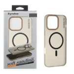 قاب اورجینال Syndee پشت مات MagSafe مدل Apple iPhone 16 Pro Max - مشکی (پک دار)