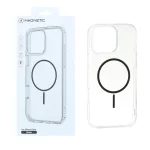 قاب اورجینال Magnetic دور ژله ای MagSafe مدل Apple iPhone 16 Pro Max - مشکی (پک دار)