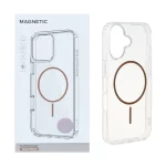 قاب اورجینال Magnetic دور ژله ای MagSafe مدل Apple iPhone 16 - صحرایی (پک دار)