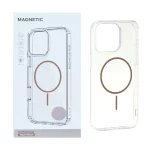 قاب اورجینال Magnetic دور ژله ای MagSafe مدل Apple iPhone 15 Pro Max - صحرایی (پک دار)