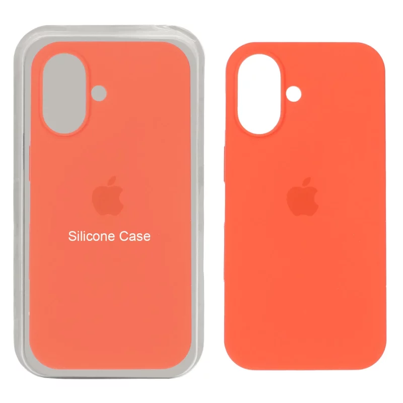 قاب سیلیکونی پاک کنی اورجینال Apple iPhone 16 - گوجه ای (پک اصلی ) - تصویر 2