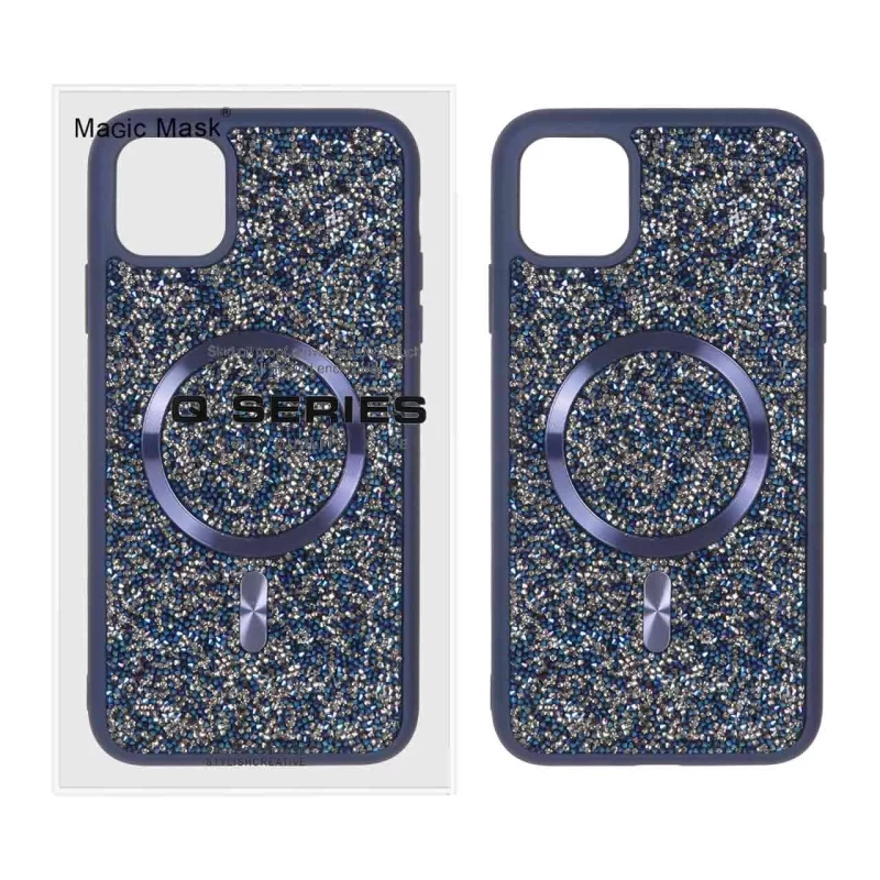 قاب اورجینال دیاموند Magsafe مدل Apple iPhone 11 Pro Max - سرمه ای (پک دار) - تصویر 2