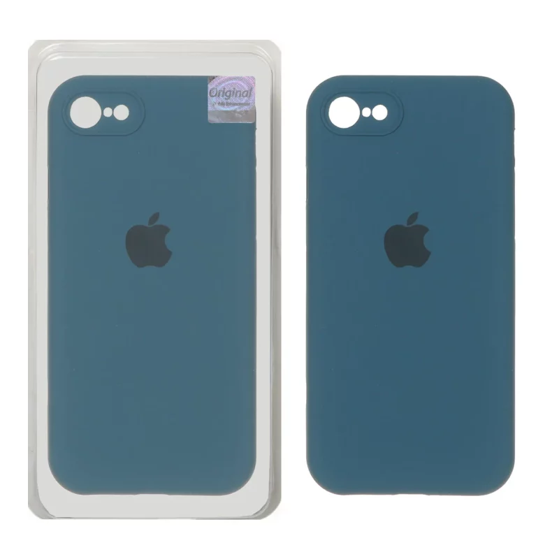 قاب سیلیکونی پاک کنی اورجینال Master Quality مدل Apple iPhone 7 / iPhone 8 / iPhone SE (2020) - سبز کله غازی (پک دار) - تصویر 2
